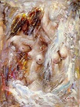 Desnudo Painting - nd042eD impresionismo desnudo femenino